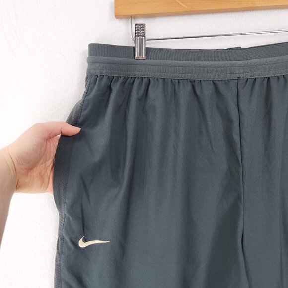 Nike Pants Mens XXL Gray Sweatpants Mesh Lined Athletic Purdue Swoosh Casual - Picture 2 of 14